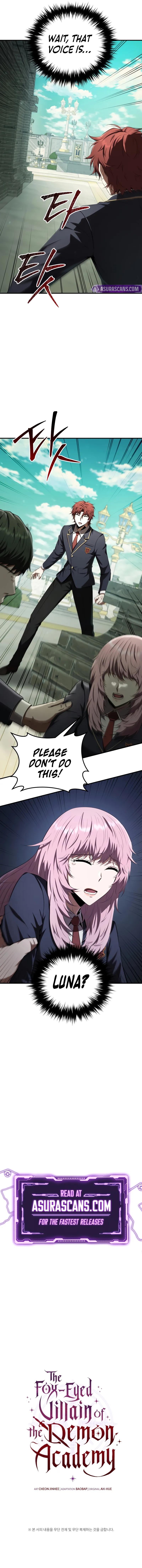 The Fox-Eyed Villain of the Demon Academy Chap 27 - Next Chap 28