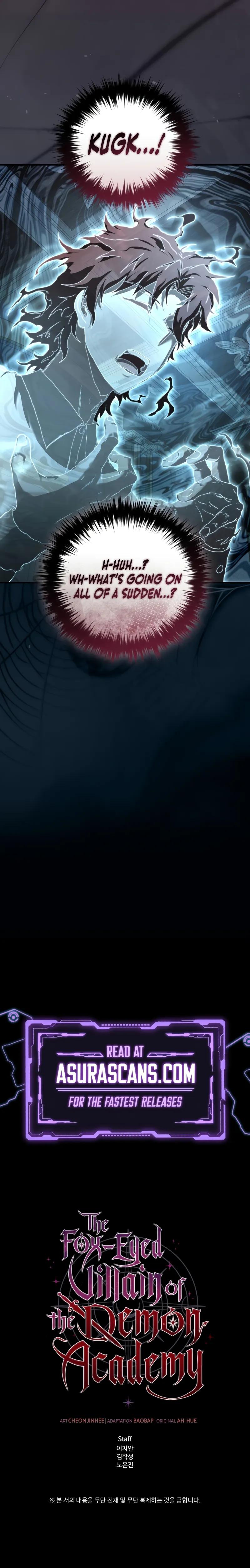 The Fox-Eyed Villain of the Demon Academy Chap 28 - Next Chap 29