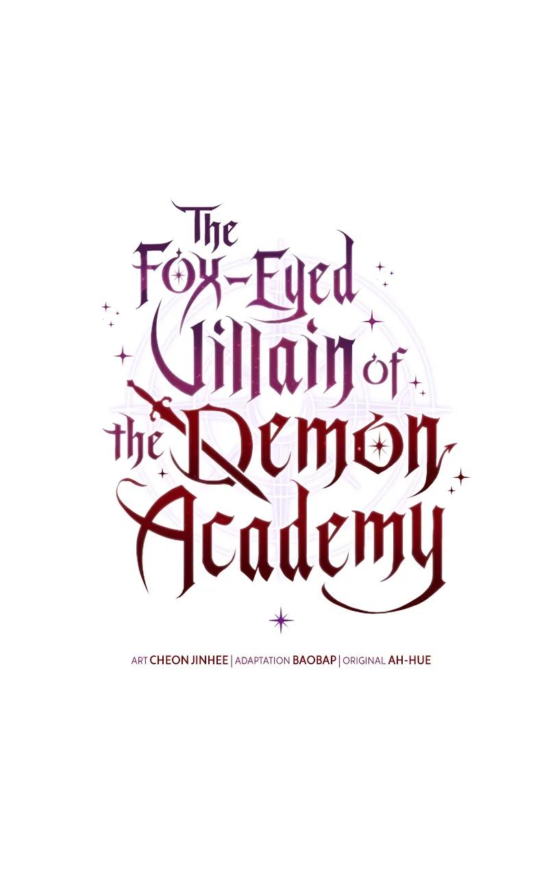 The Fox-Eyed Villain of the Demon Academy Chap 39 - Next Chap 40