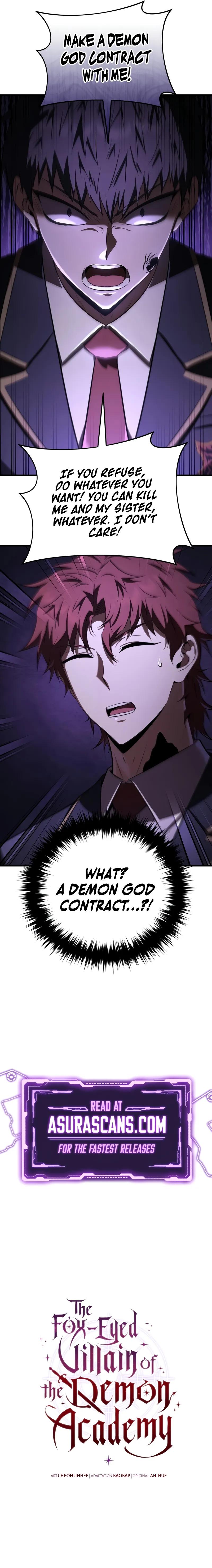 The Fox-Eyed Villain of the Demon Academy Chap 32 - Next Chap 33