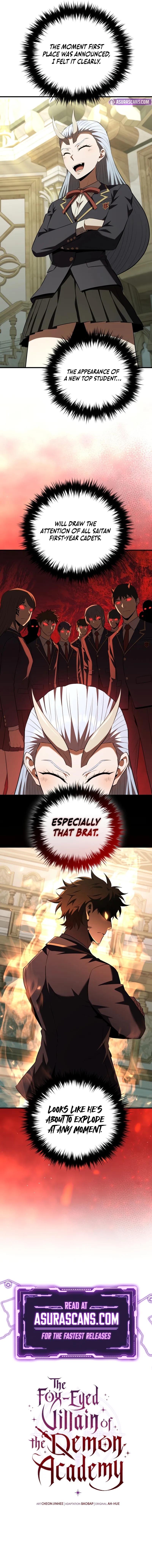 The Fox-Eyed Villain of the Demon Academy Chap 58 - Next Chap 59