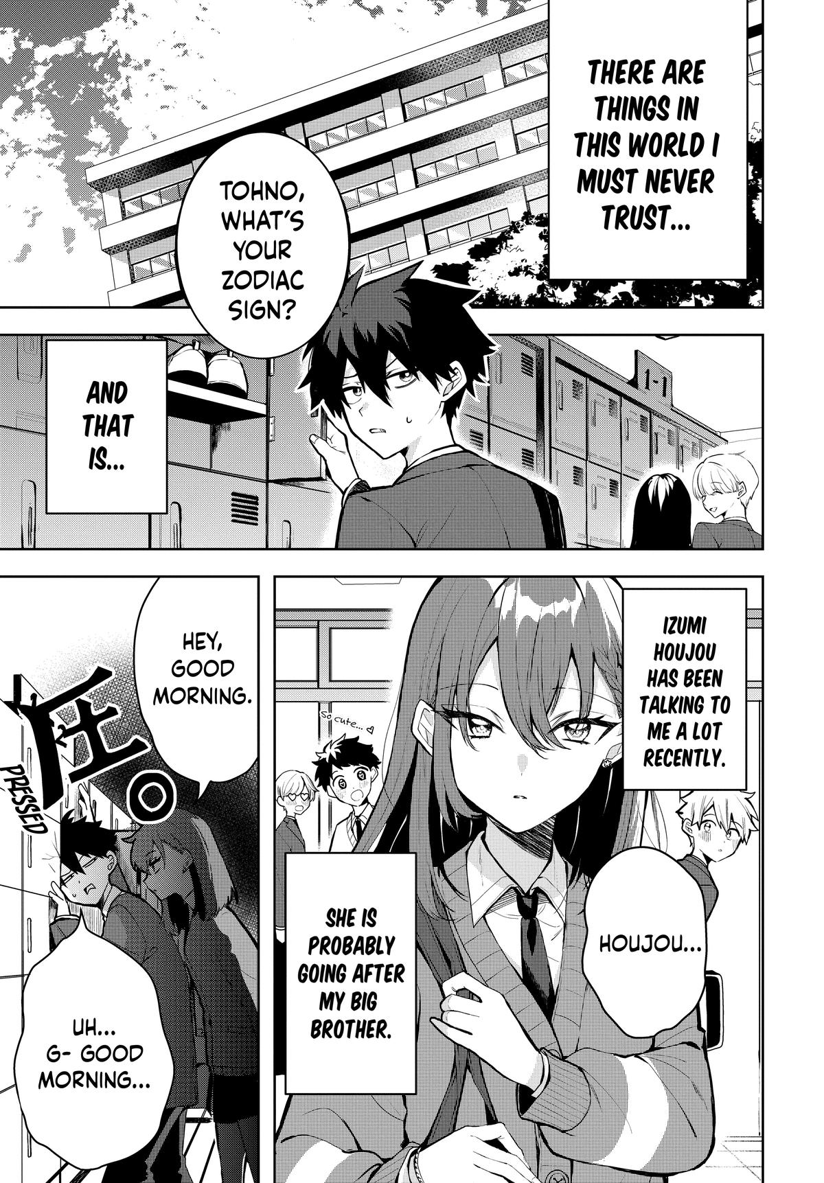 She's Likely Aiming for My Older Brother Chap 1.5 - Next Chap 2.5