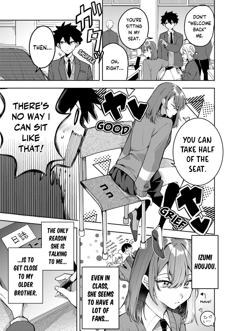 She's Likely Aiming for My Older Brother Chap 2 - Next Chap 3