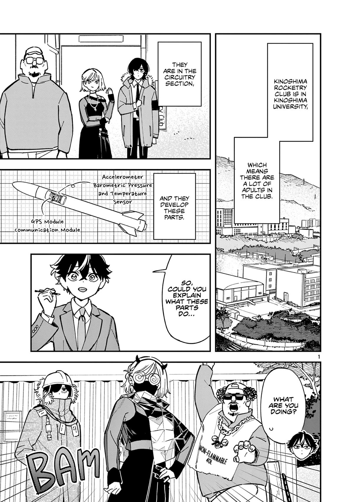 Houkago, Bokura wa Uchuu ni Madou Chap 8 - Next Chap 9