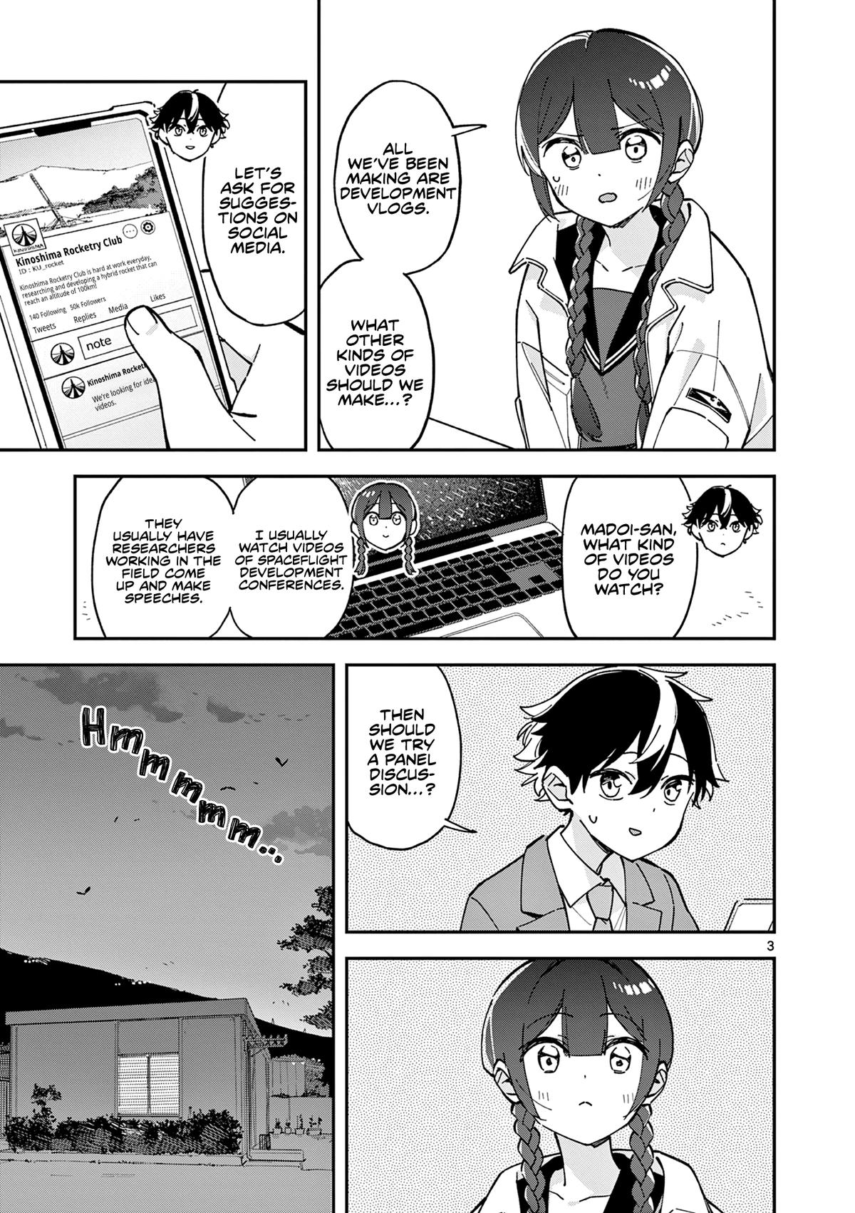 Houkago, Bokura wa Uchuu ni Madou Chap 9 - Next Chap 10