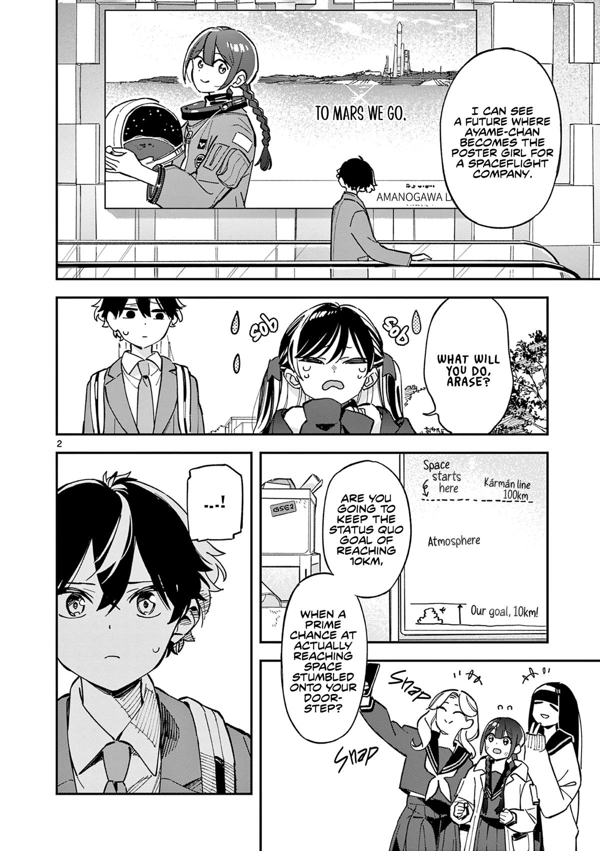 Houkago, Bokura wa Uchuu ni Madou Chap 3 - Next Chap 4