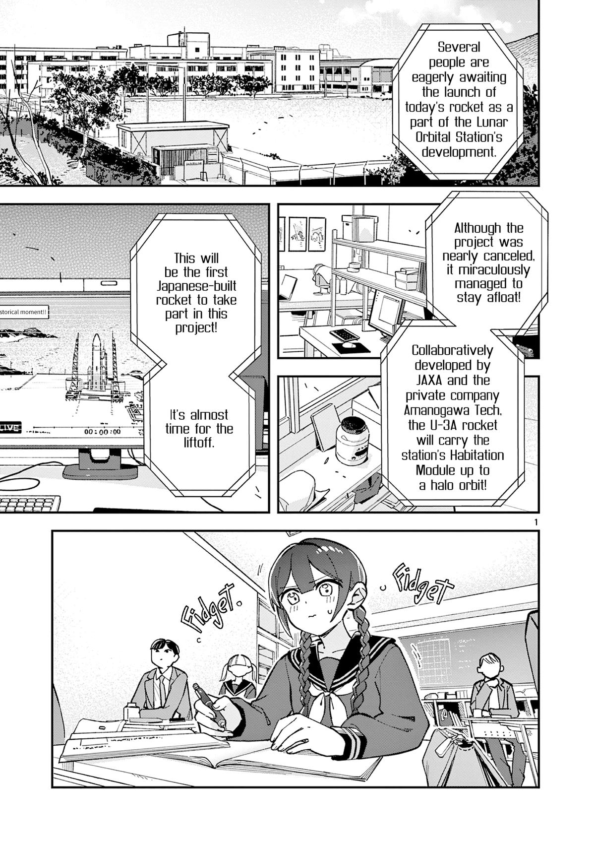 Houkago, Bokura wa Uchuu ni Madou Chap 14 - Next Chap 15