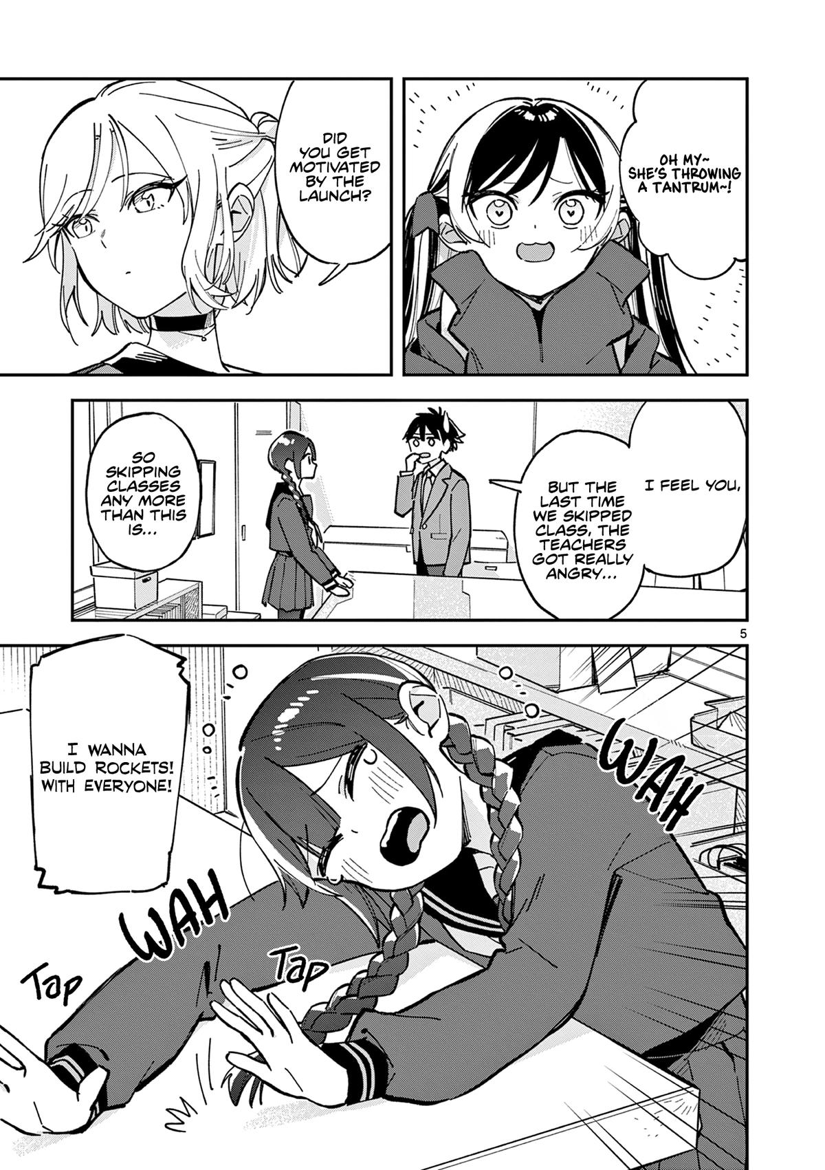 Houkago, Bokura wa Uchuu ni Madou Chap 15 - Next Chap 16