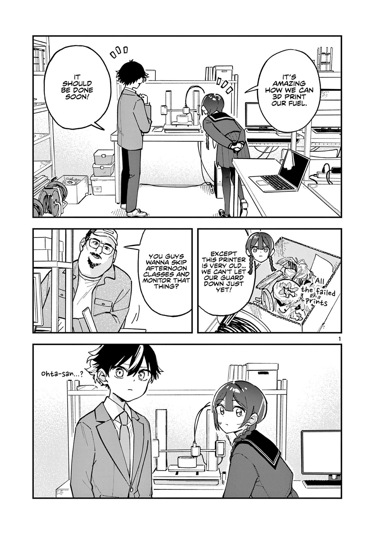 Houkago, Bokura wa Uchuu ni Madou Chap 12 - Next Chap 13