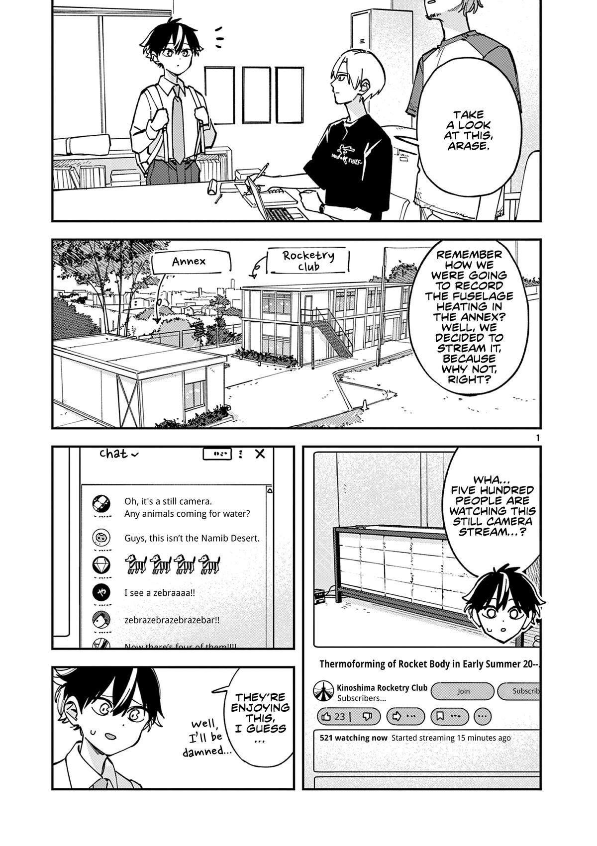 Houkago, Bokura wa Uchuu ni Madou Chap 29 - Next Chap 30
