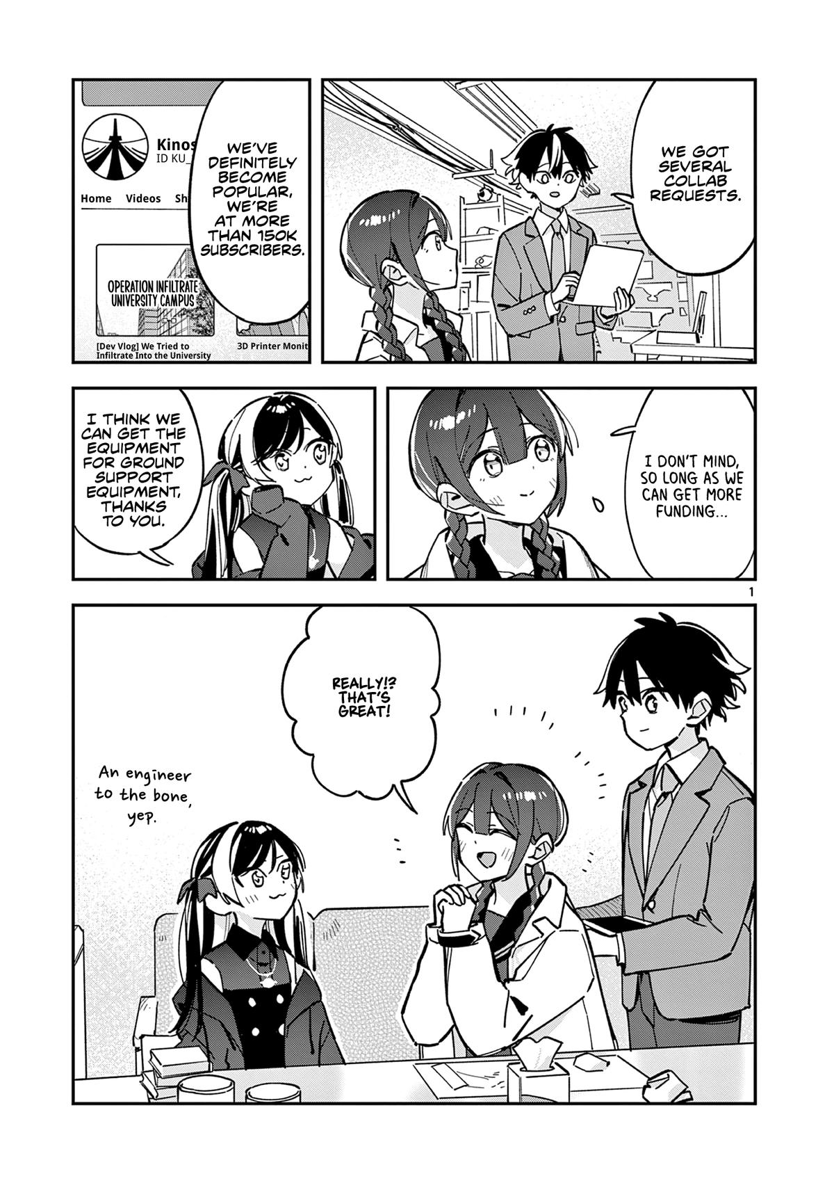 Houkago, Bokura wa Uchuu ni Madou Chap 23 - Next Chap 24