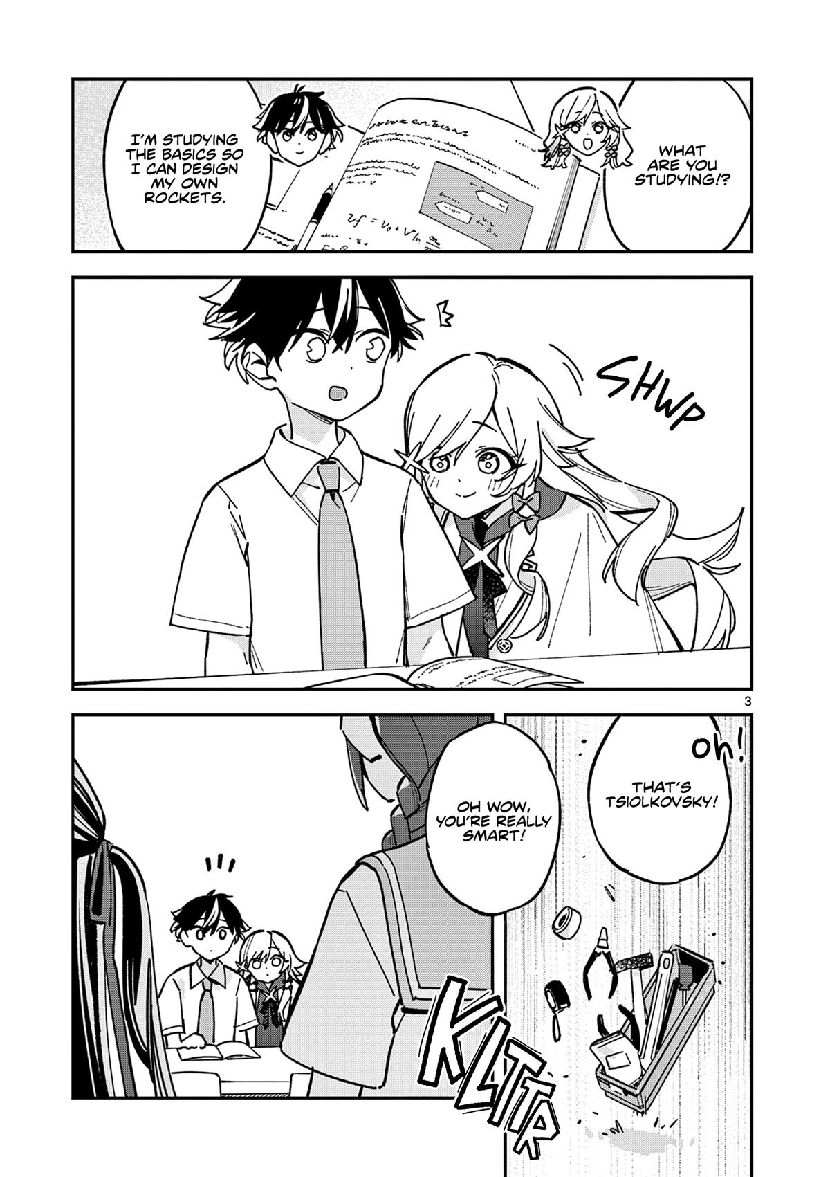 Houkago, Bokura wa Uchuu ni Madou Chap 44 - Next Chap 45