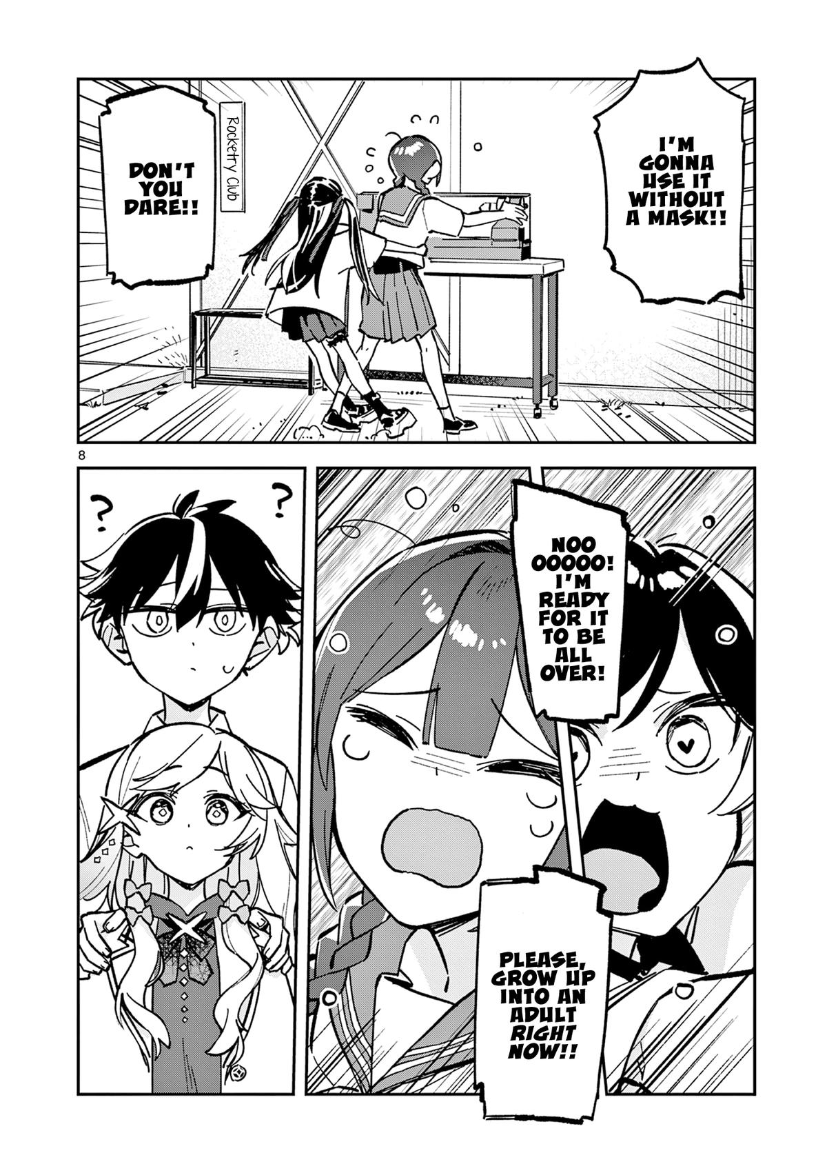 Houkago, Bokura wa Uchuu ni Madou Chap 45 - Next Chap 46