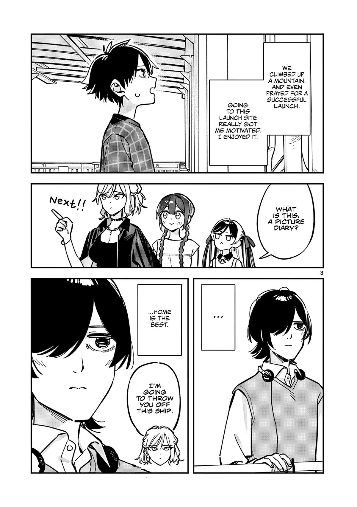 Houkago, Bokura wa Uchuu ni Madou Chap 43 - Next Chap 44