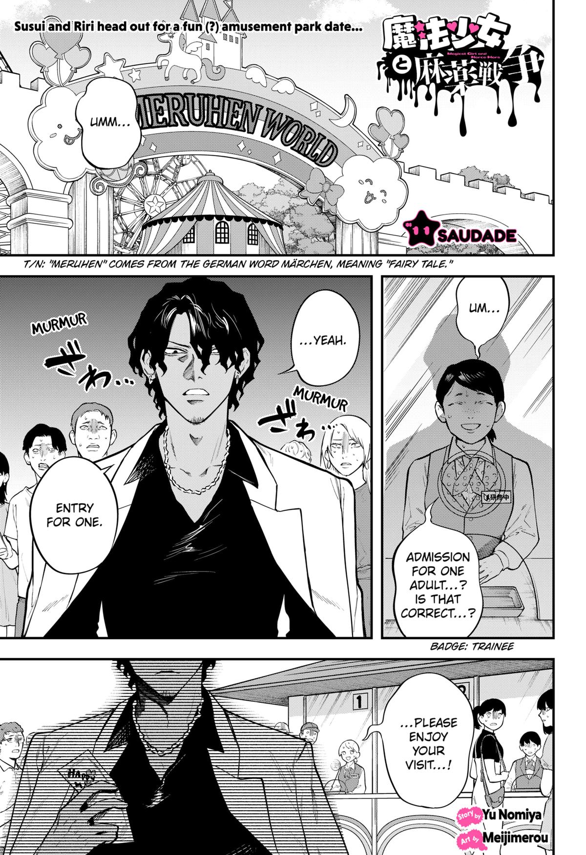 Magical Girl and Narco Wars Chap 11 - Next Chap 12