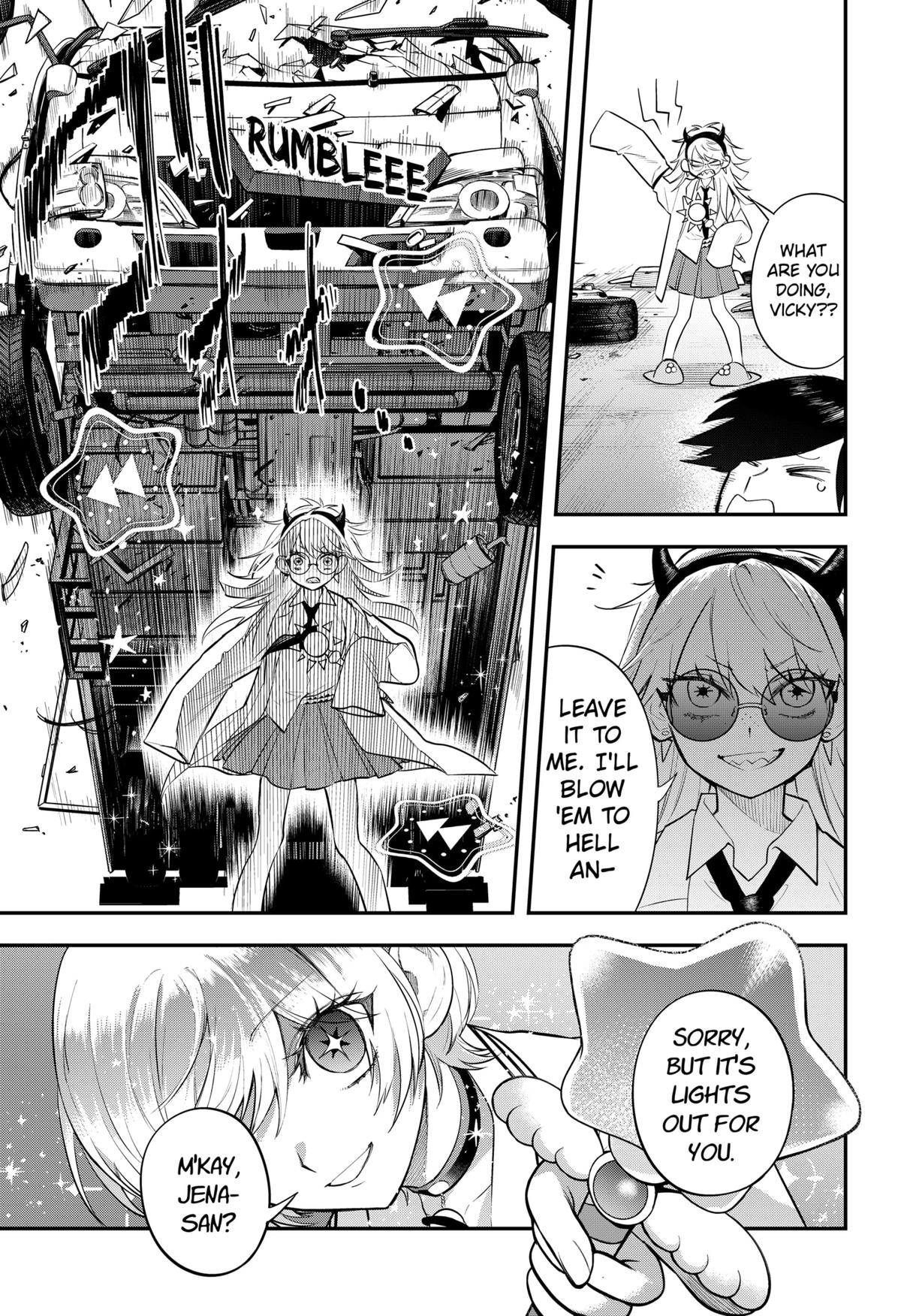 Magical Girl and Narco Wars Chap 22 - Next Chap 23