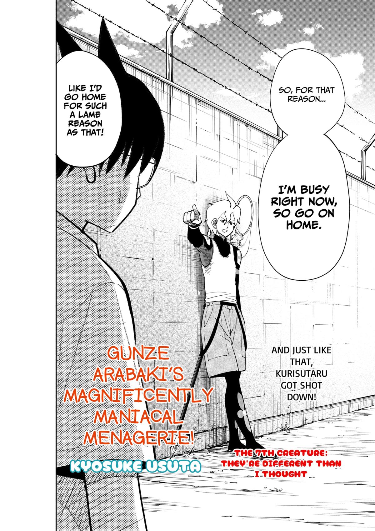 Arabake! Arabaki Gungun Park Chap 7 - Next Chap 8