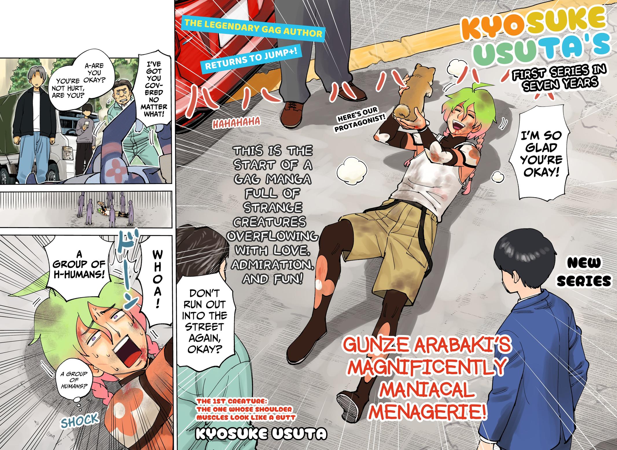 Arabake! Arabaki Gungun Park Chap 1 - Next Chap 2