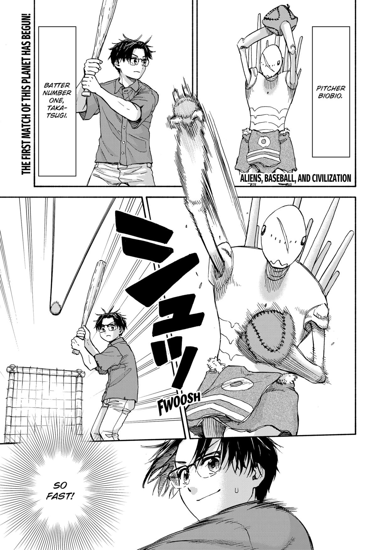 Yakyuu Bunmei Alien Chap 14 - Next Chap 15