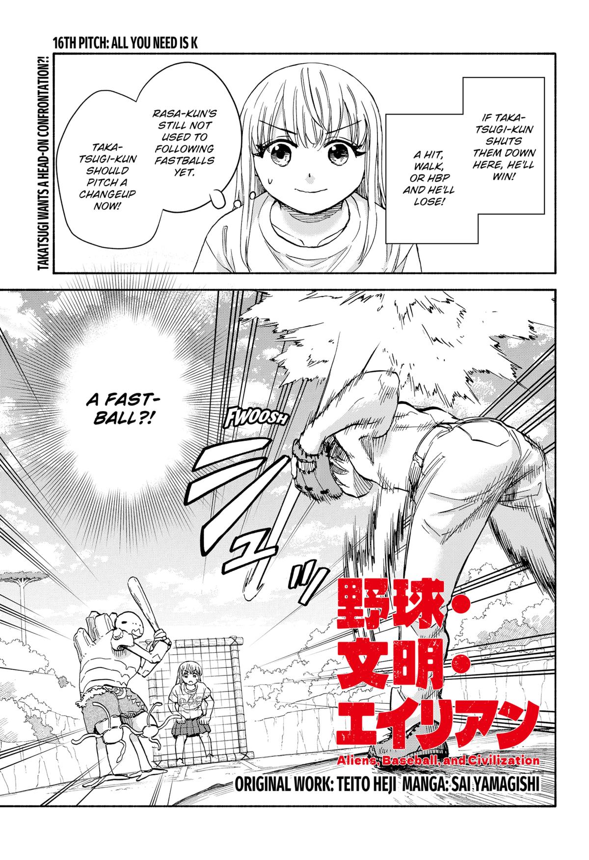 Yakyuu Bunmei Alien Chap 16 - Next Chap 17
