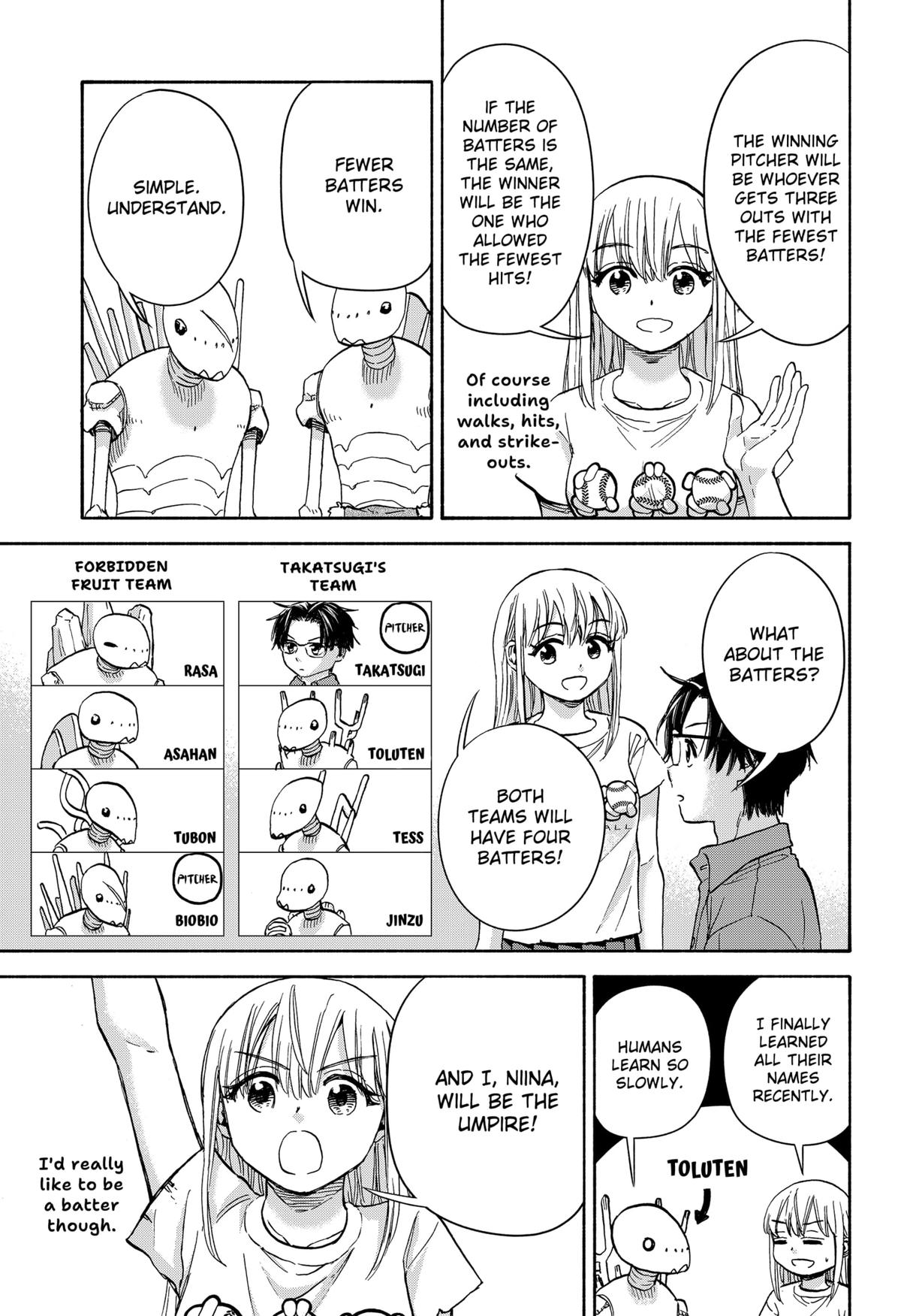 Yakyuu Bunmei Alien Chap 13 - Next Chap 14