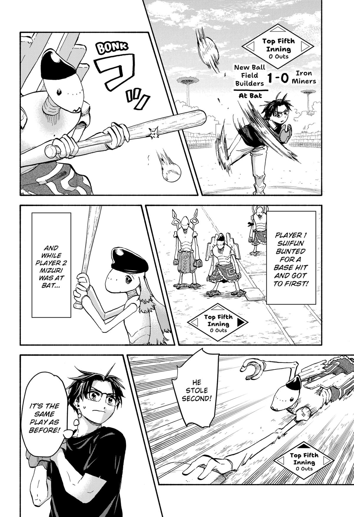 Yakyuu Bunmei Alien Chap 24 - Next Chap 25