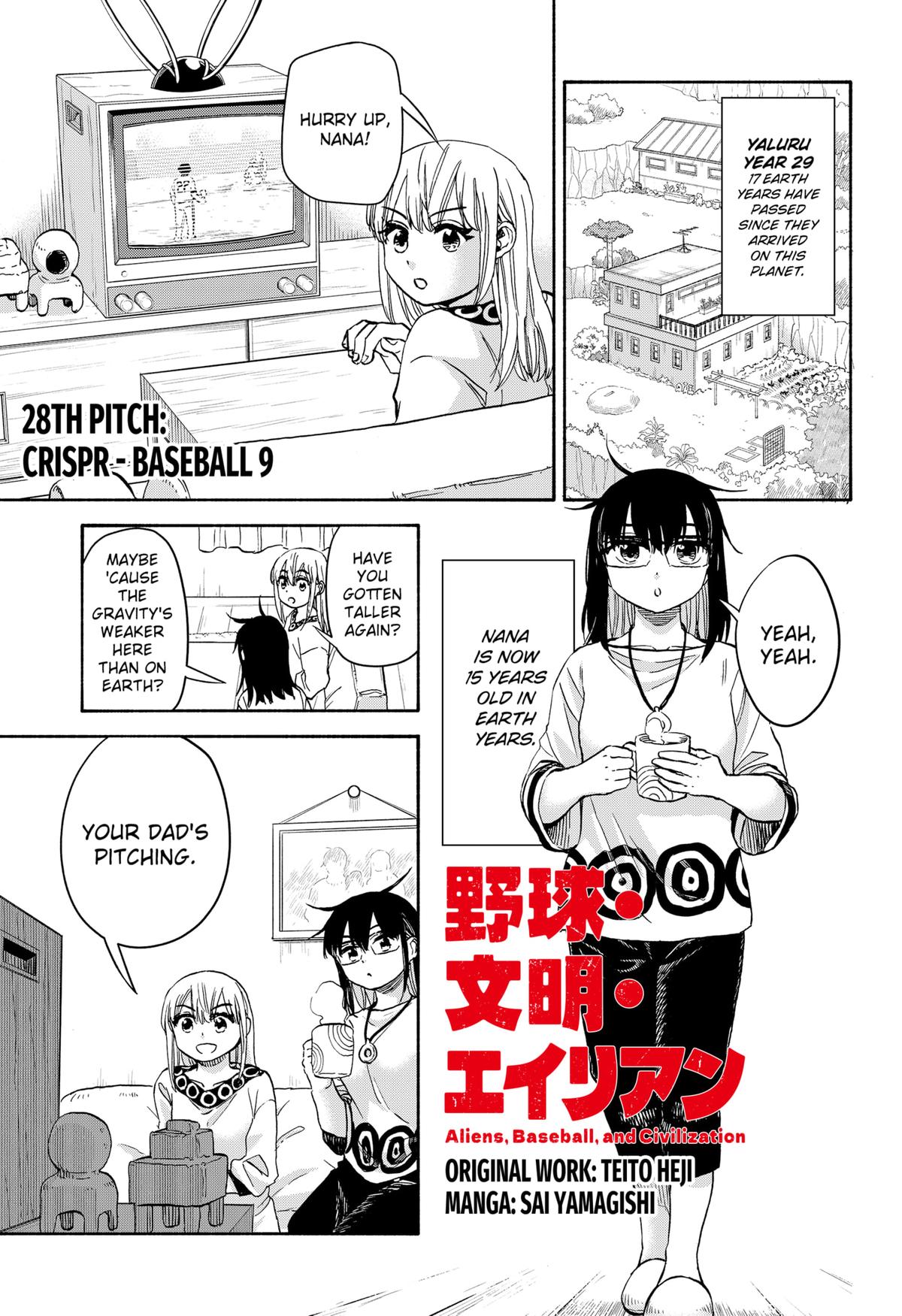 Yakyuu Bunmei Alien Chap 28 - Next Chap 29