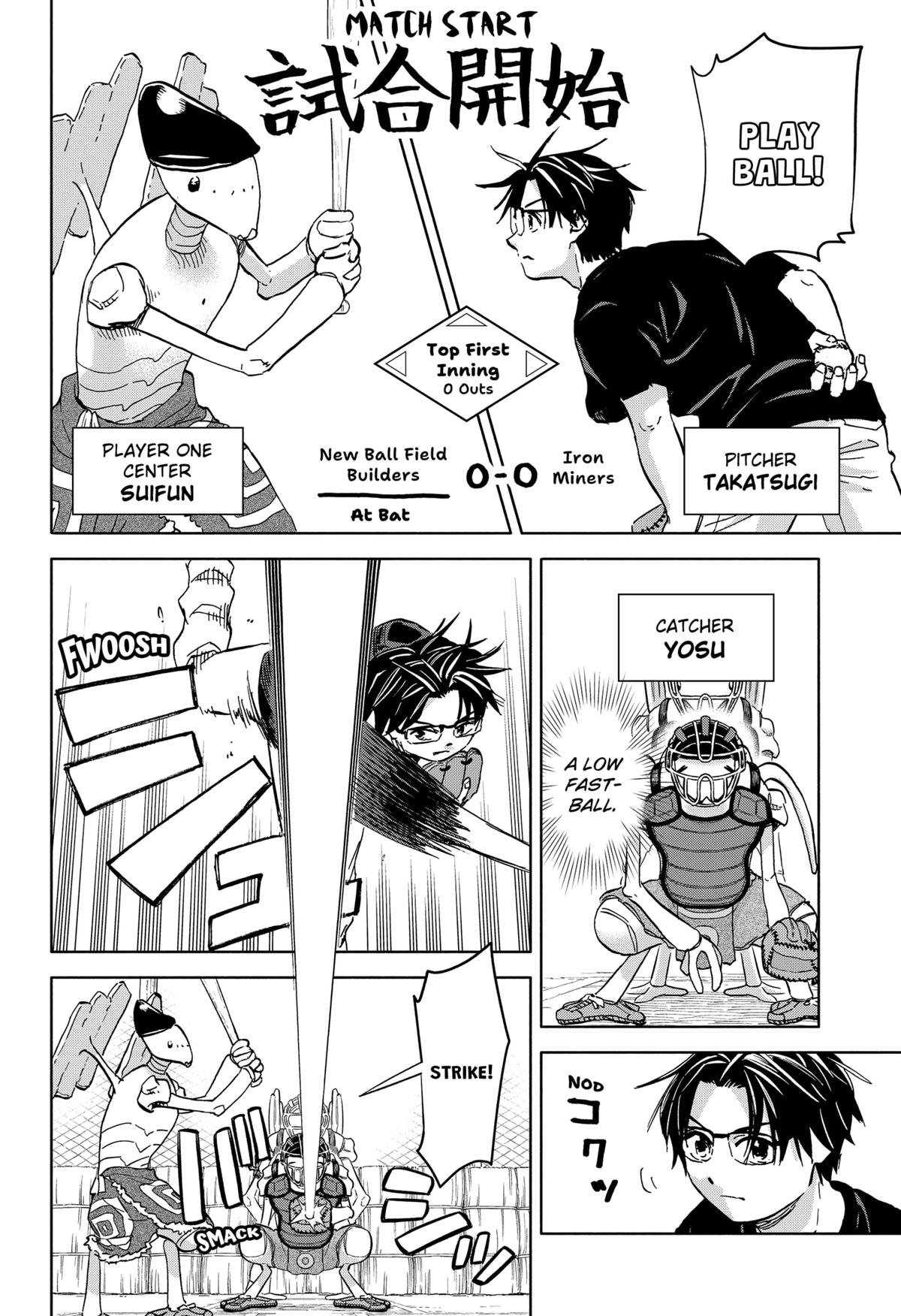 Yakyuu Bunmei Alien Chap 23 - Next Chap 24