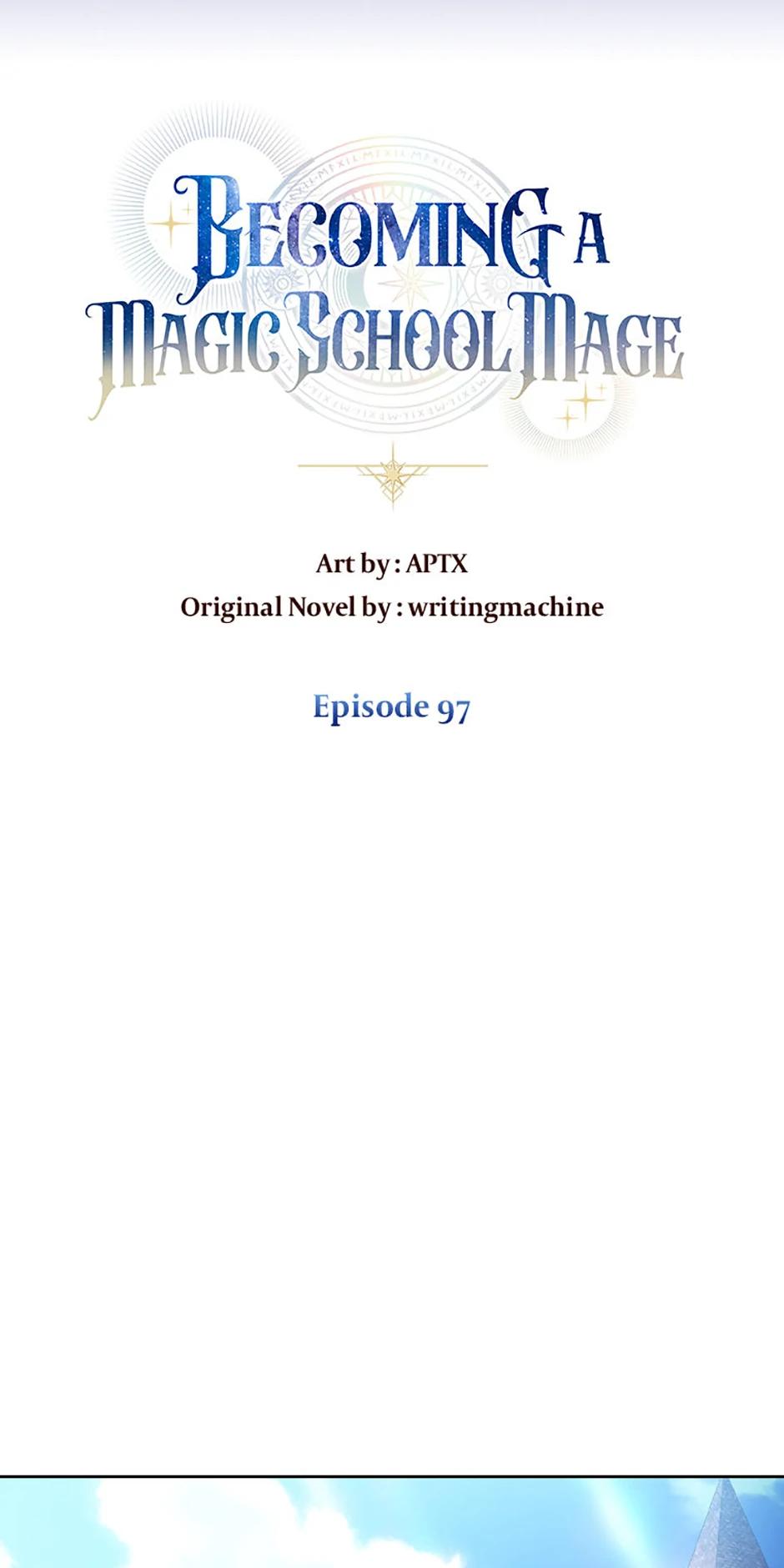 Becoming a Magic School Mage Chap 97 - Next Chap 98