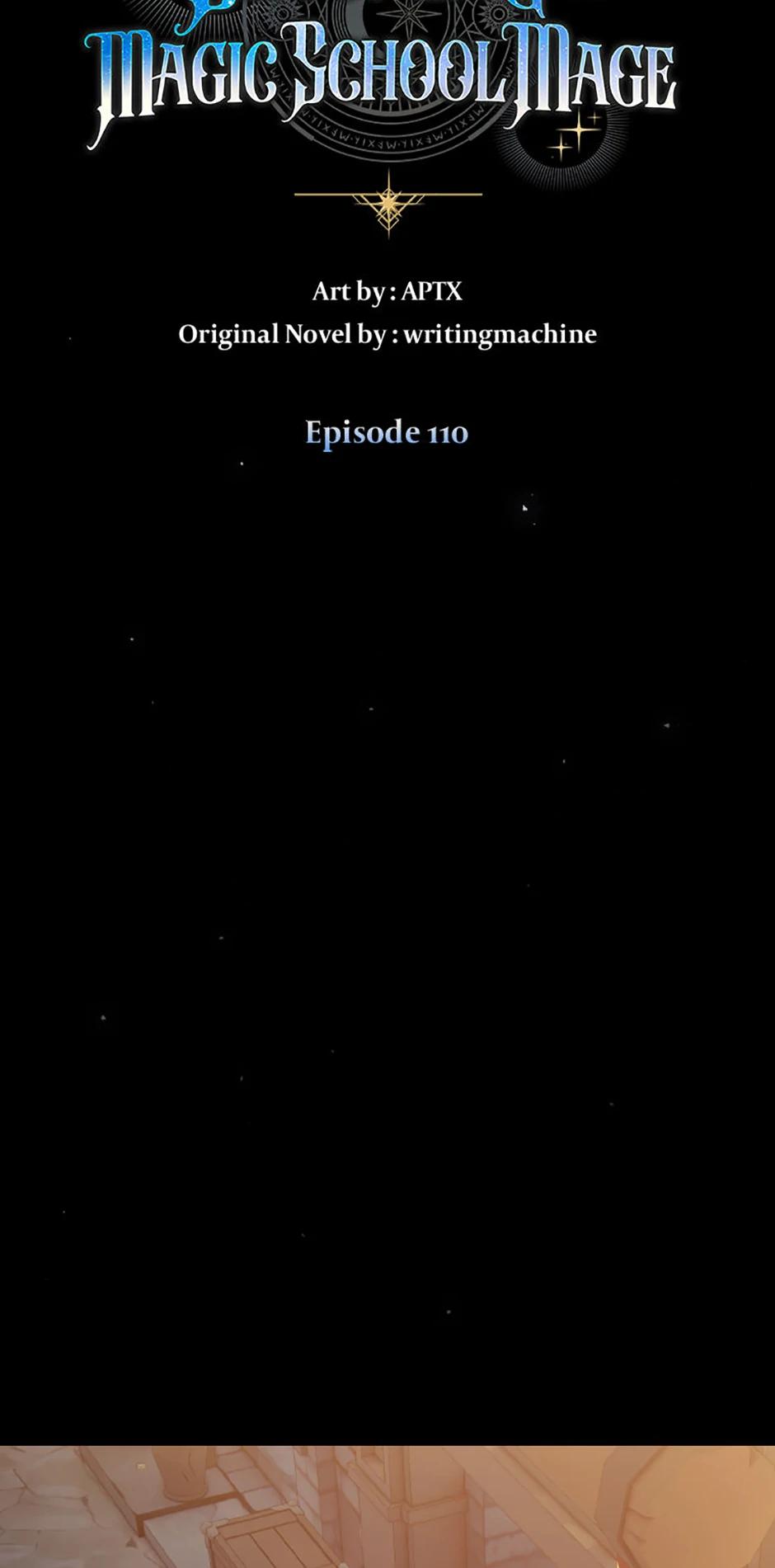 Becoming a Magic School Mage Chap 110 - Next Chap 111