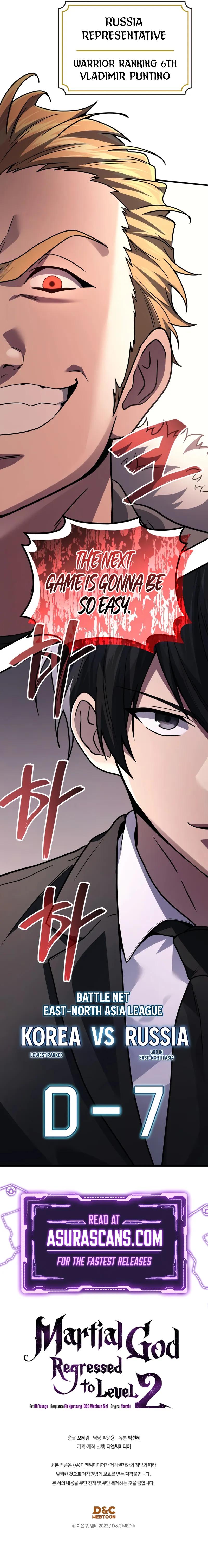 The Martial God Who Regressed Back to Level 2 Chap 101 - Next Chap 102