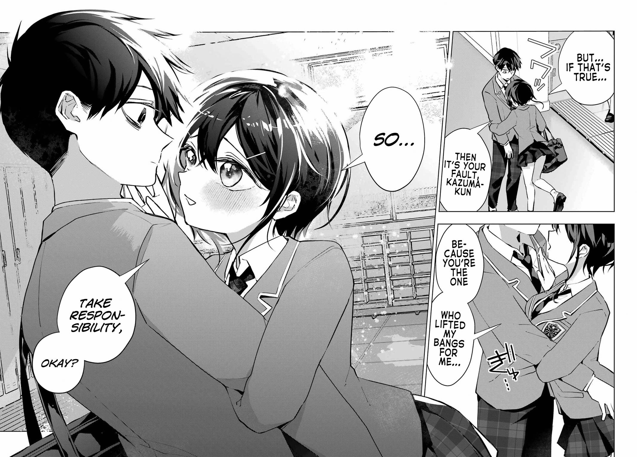 Anta to Osananajimi tte dake demo Iya nanoni! Zekkou kara Hajimaru S-kyuu Bishoujo to no Gakuen Nariagari Seikatsu Chap 4 - Next Chap 5