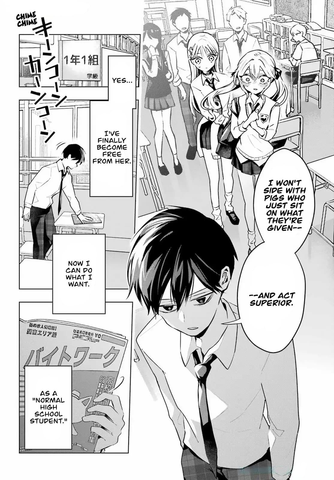 Anta to Osananajimi tte dake demo Iya nanoni! Zekkou kara Hajimaru S-kyuu Bishoujo to no Gakuen Nariagari Seikatsu Chap 5 - Next Chap 6