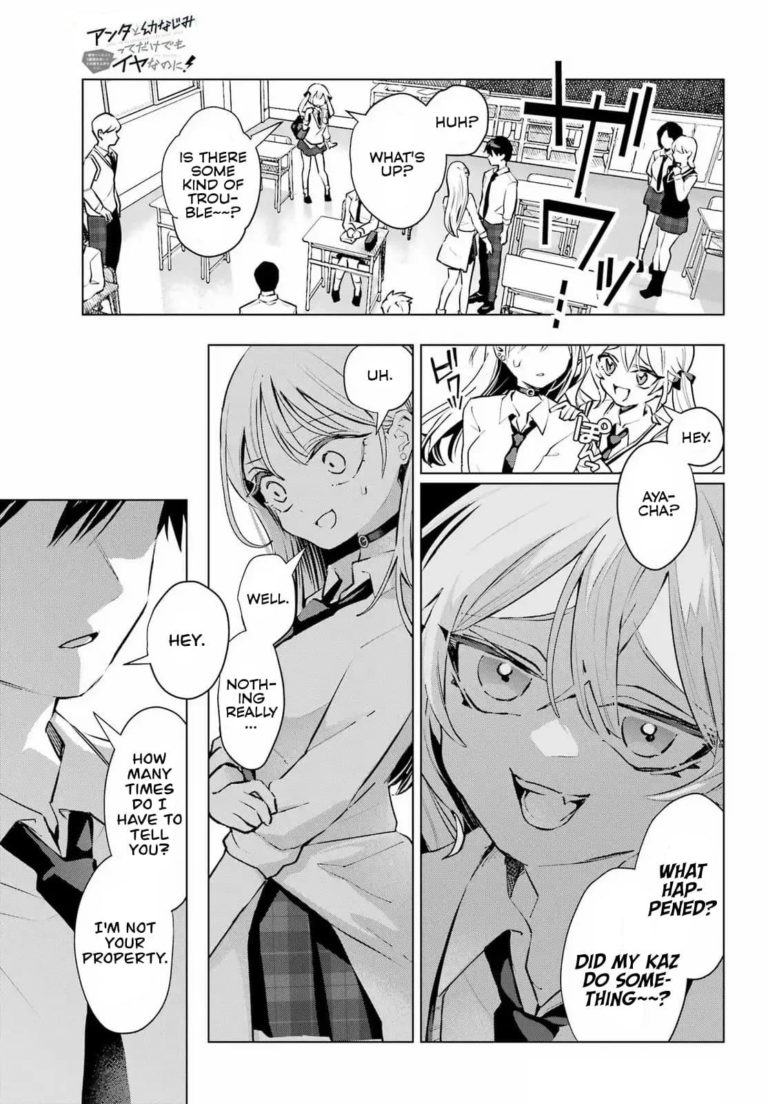 Anta to Osananajimi tte dake demo Iya nanoni! Zekkou kara Hajimaru S-kyuu Bishoujo to no Gakuen Nariagari Seikatsu Chap 5 - Next Chap 6