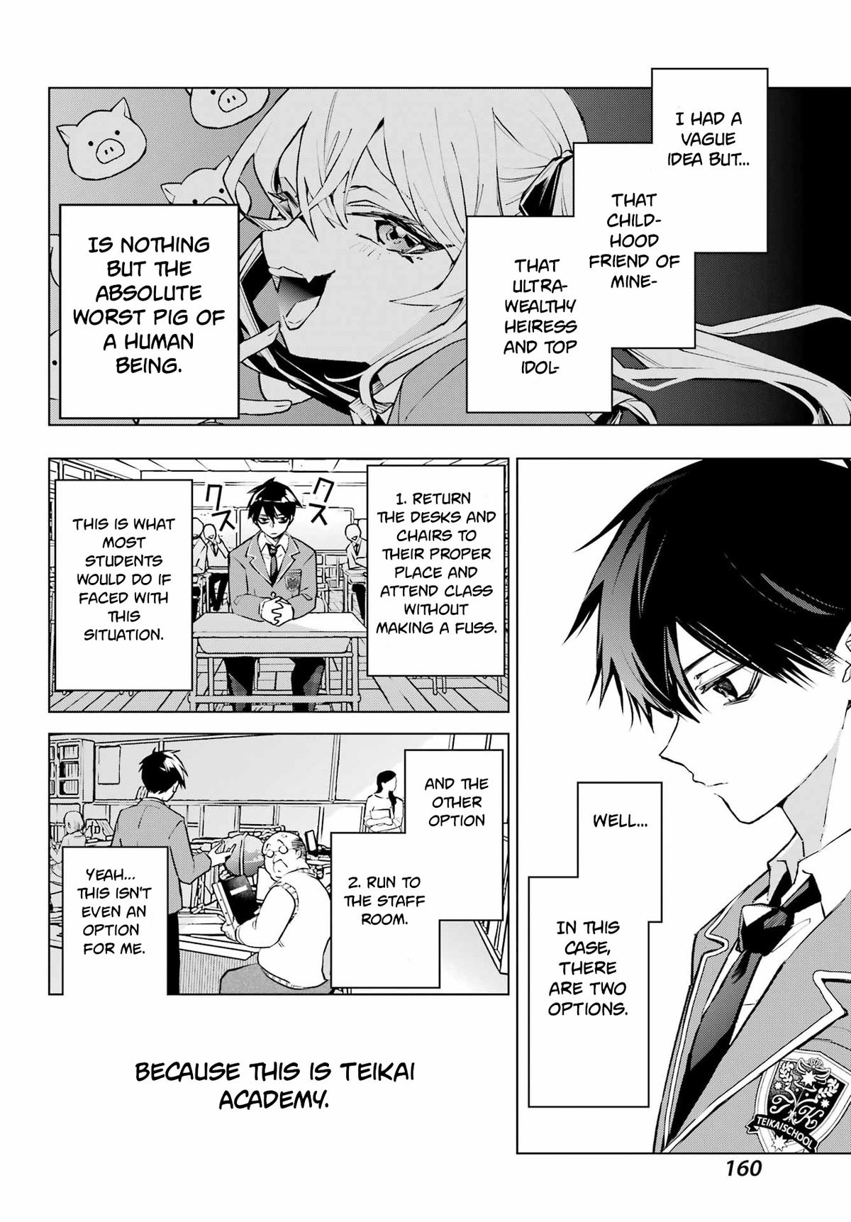 Anta to Osananajimi tte dake demo Iya nanoni! Zekkou kara Hajimaru S-kyuu Bishoujo to no Gakuen Nariagari Seikatsu Chap 1 - Next Chap 2