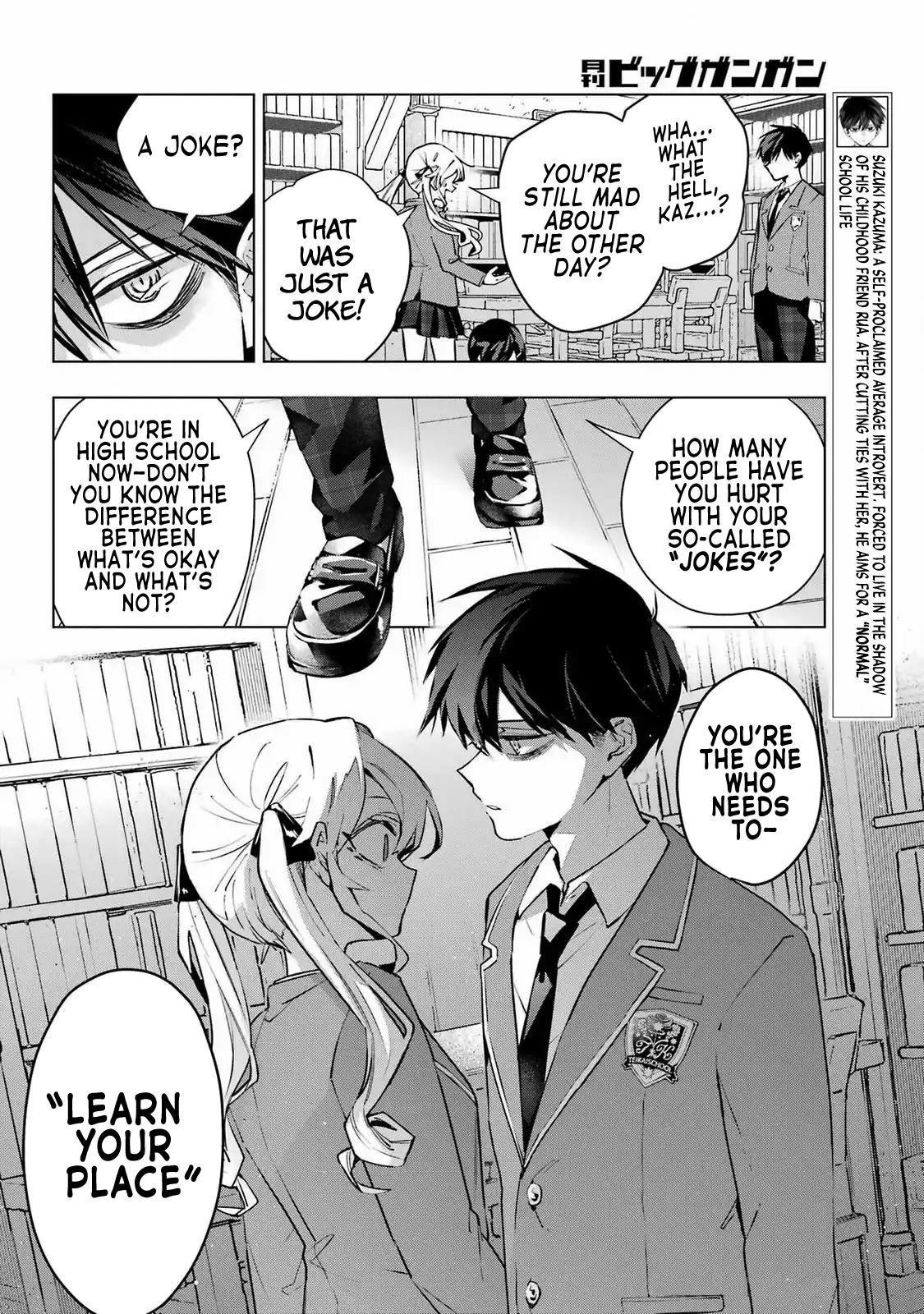 Anta to Osananajimi tte dake demo Iya nanoni! Zekkou kara Hajimaru S-kyuu Bishoujo to no Gakuen Nariagari Seikatsu Chap 3 - Next Chap 4