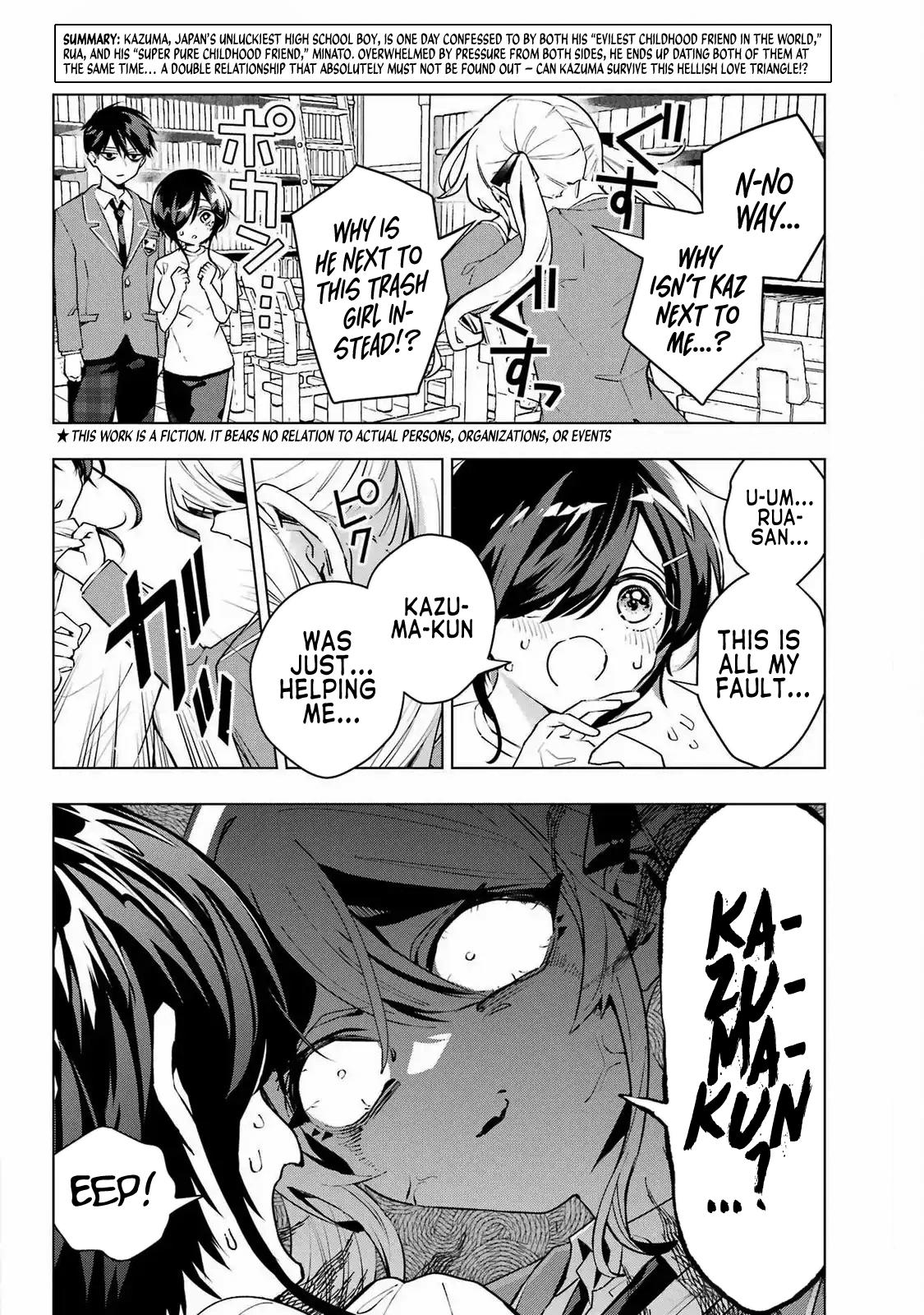 Anta to Osananajimi tte dake demo Iya nanoni! Zekkou kara Hajimaru S-kyuu Bishoujo to no Gakuen Nariagari Seikatsu Chap 3 - Next Chap 4