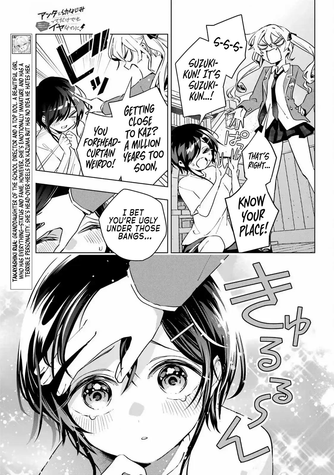 Anta to Osananajimi tte dake demo Iya nanoni! Zekkou kara Hajimaru S-kyuu Bishoujo to no Gakuen Nariagari Seikatsu Chap 3 - Next Chap 4