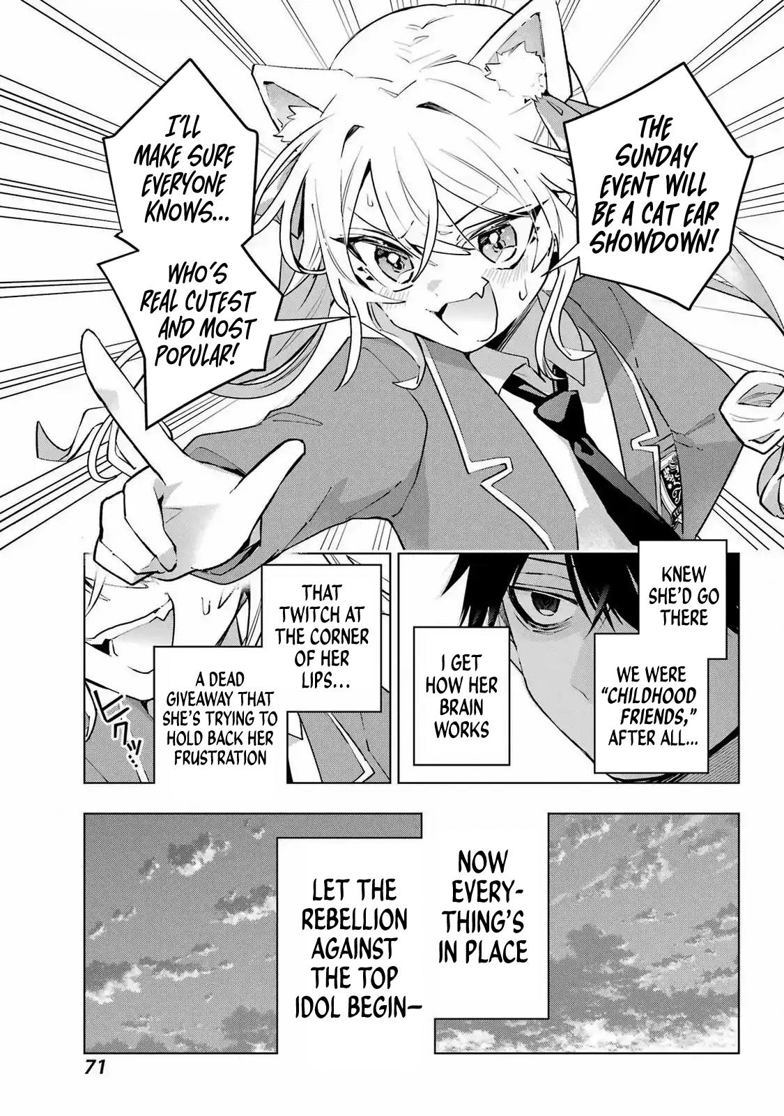 Anta to Osananajimi tte dake demo Iya nanoni! Zekkou kara Hajimaru S-kyuu Bishoujo to no Gakuen Nariagari Seikatsu Chap 3 - Next Chap 4