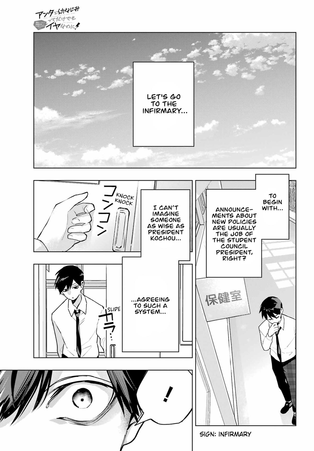 Anta to Osananajimi tte dake demo Iya nanoni! Zekkou kara Hajimaru S-kyuu Bishoujo to no Gakuen Nariagari Seikatsu Chap 11 - Next Chap 12