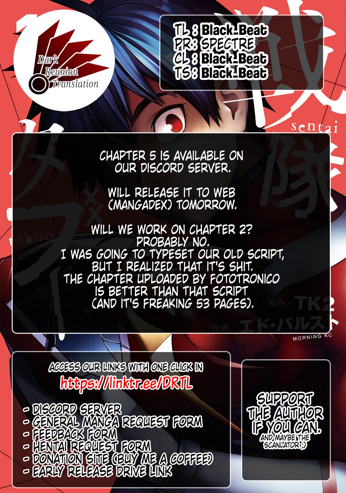 Sentai Taboo Chap 4 - Next Chap 5