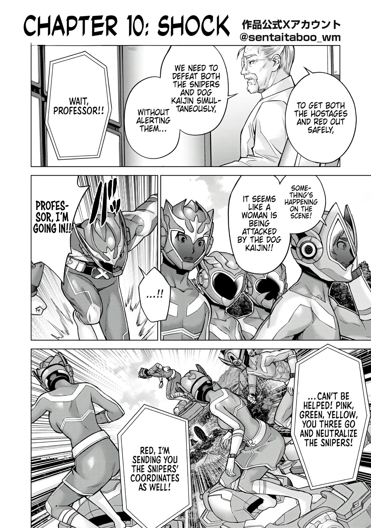 Sentai Taboo Chap 10 - Next Chap 11