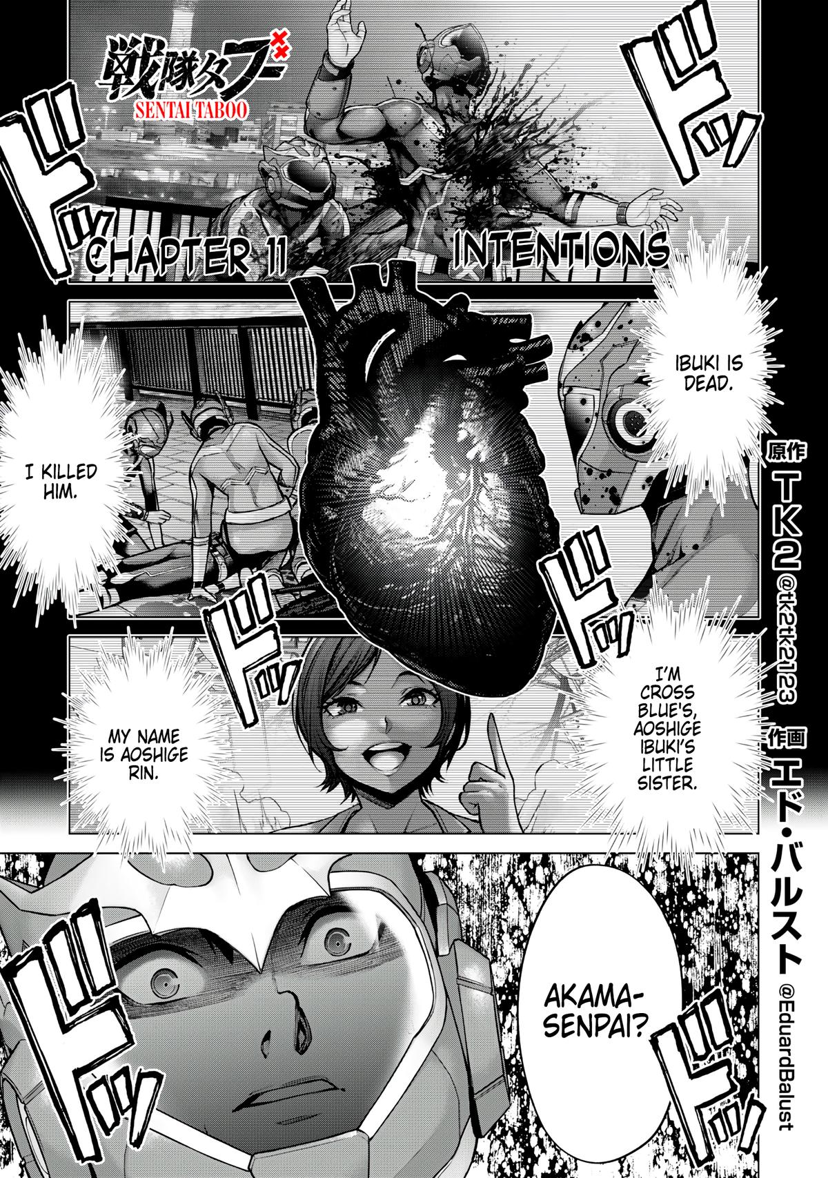 Sentai Taboo Chap 11 - Next Chap 12