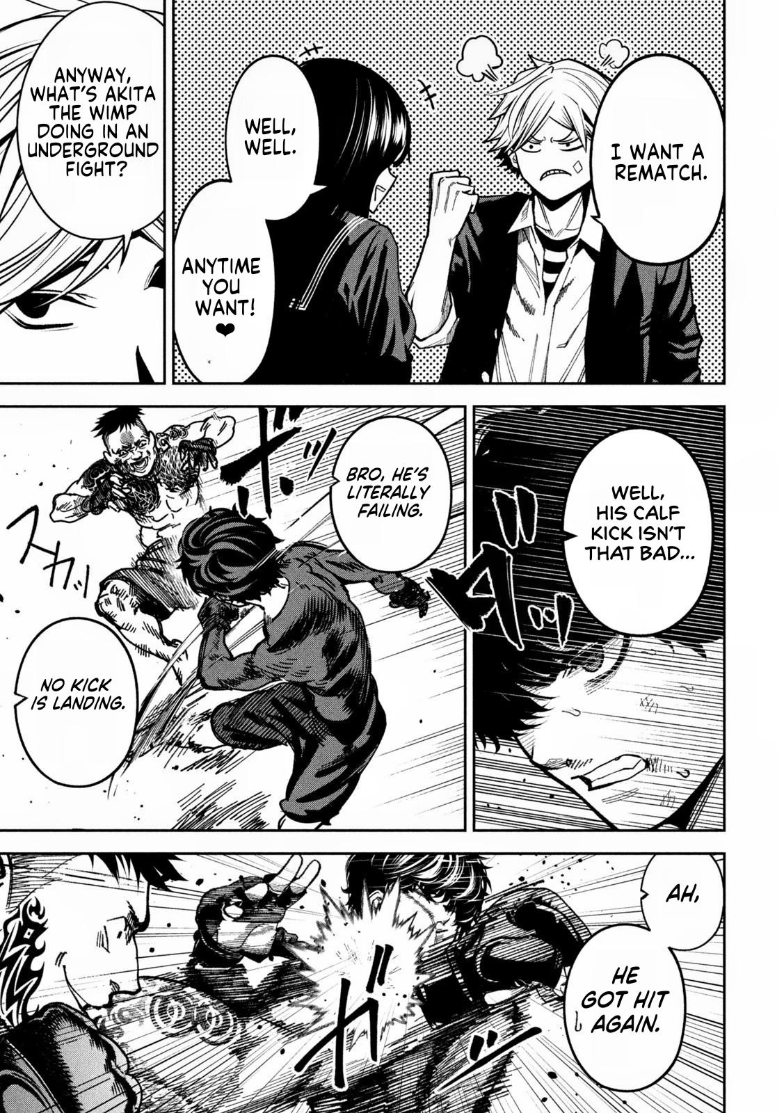 Bouryoku Banzai Chap 18 - Next Chap 19