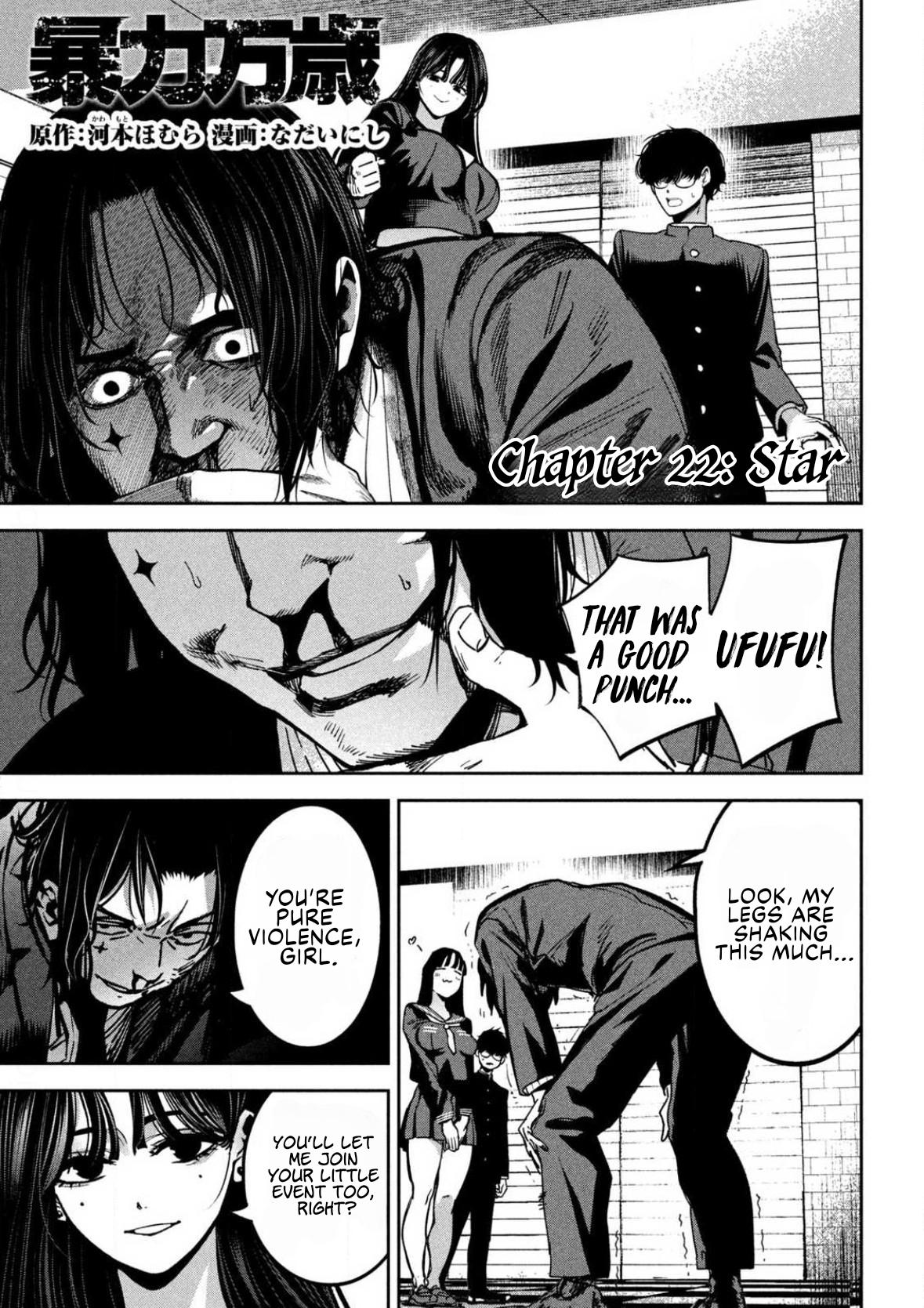 Bouryoku Banzai Chap 22 - Next Chap 23