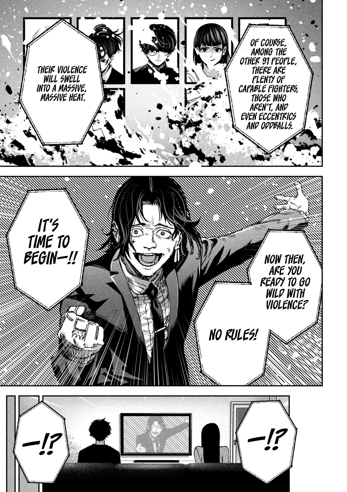 Bouryoku Banzai Chap 23 - Next Chap 24