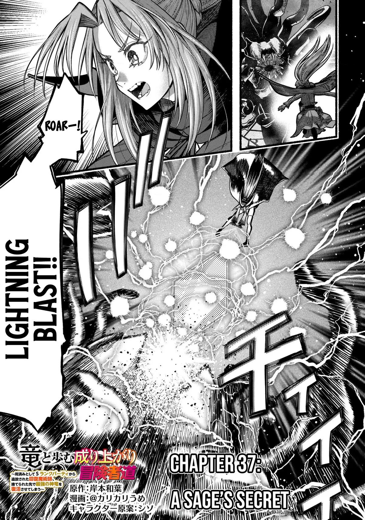 Ryuu to Ayumu Nariagari Boukensha-dou: Youzumi toshite S-Rank Party kara Tsuihou sareta Kaifuku Majutsushi, Suterareta Saki de Saikyou no Shinryuu wo Fukkatsu sasete Shimau Chap 37 - Next Chap 38