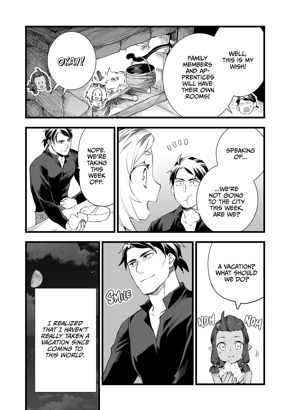 Kajiya de Hajimeru Isekai Slow Life Chap 7 - Next Chap 8