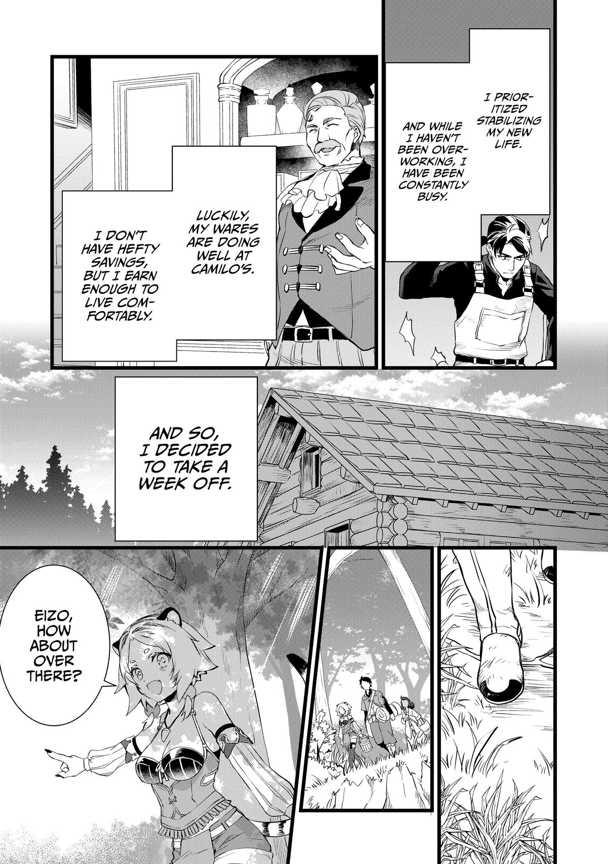 Kajiya de Hajimeru Isekai Slow Life Chap 7 - Next Chap 8