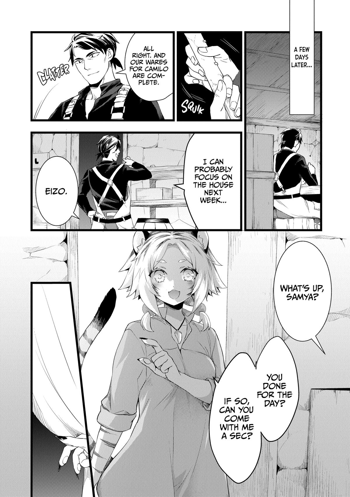 Kajiya de Hajimeru Isekai Slow Life Chap 7 - Next Chap 8